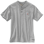 Carhartt Short Sleeve Henley W/Pocket CTK84