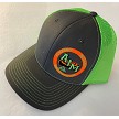 Charcoal/Neon Green 