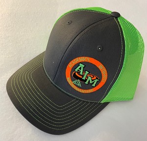 Charcoal/Neon Green 