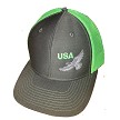 Charcoal/Neon Green 