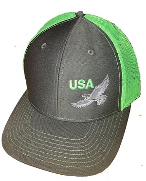 Charcoal/Neon Green 