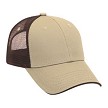 Khaki Front/Brown Back 