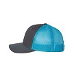 Charcoal/Neon Blue 