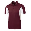 Maroon/White 