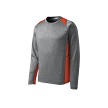 Deep Orange/Heather Grey 