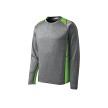 Lime Shock/Grey Heather 