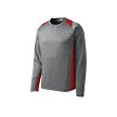 Deep Red/Grey Heather 